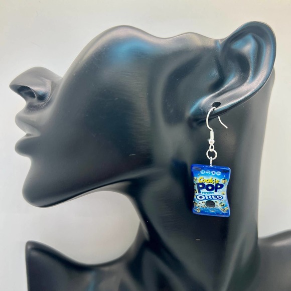 Candy Pop Earrings- Popcorn Earrings - M&M’s Earrings - Butterfinger Earrings - Picture 9 of 10